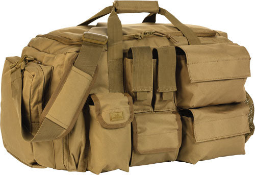 Red Rock Coyote Tan Operations Duffle Bag with Utility Pouches