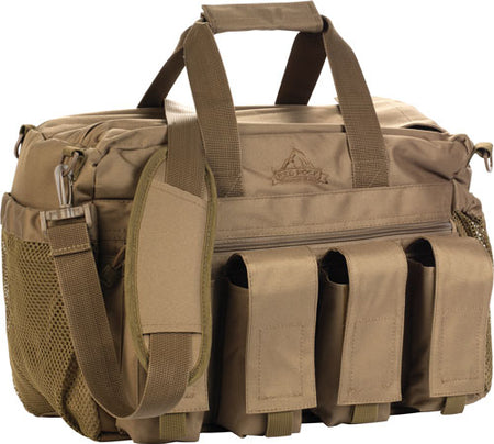 Red Rock Deluxe Tactical Range Bag Tan with Rifle Mag Pouches