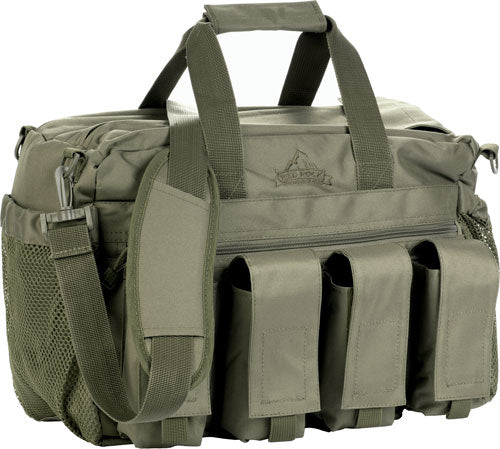 Red Rock Deluxe Tactical Range Bag OD with Rifle Mag Pouches