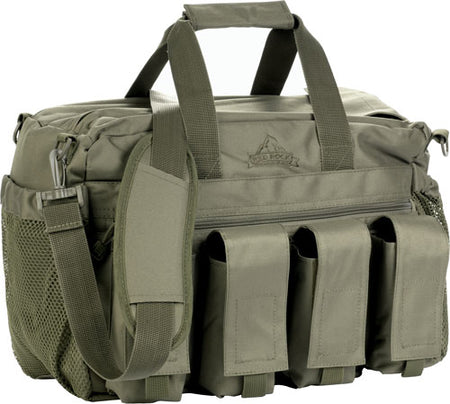Red Rock Deluxe Tactical Range Bag OD with Rifle Mag Pouches