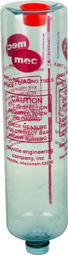 MEC Large Magnum Reloading Container 12 Inch Clear Bottle with Cap