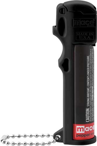 Mace 18g Black Personal Key Chain Pepper Spray Finger Grip