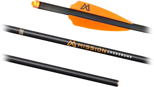 Mission Archery 19" Lighted Nock Crossbow Bolts 264GR Pack of 3