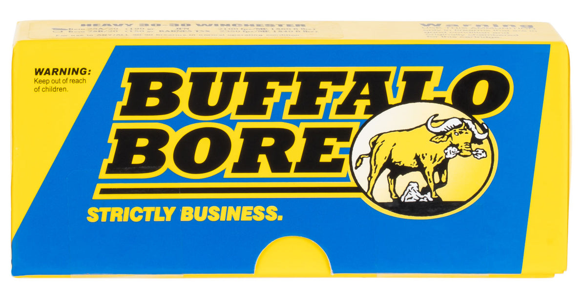 Buffalo Bore .35 Whelen Premium Supercharged 225 grain Spitzer Boat Tail ammunition