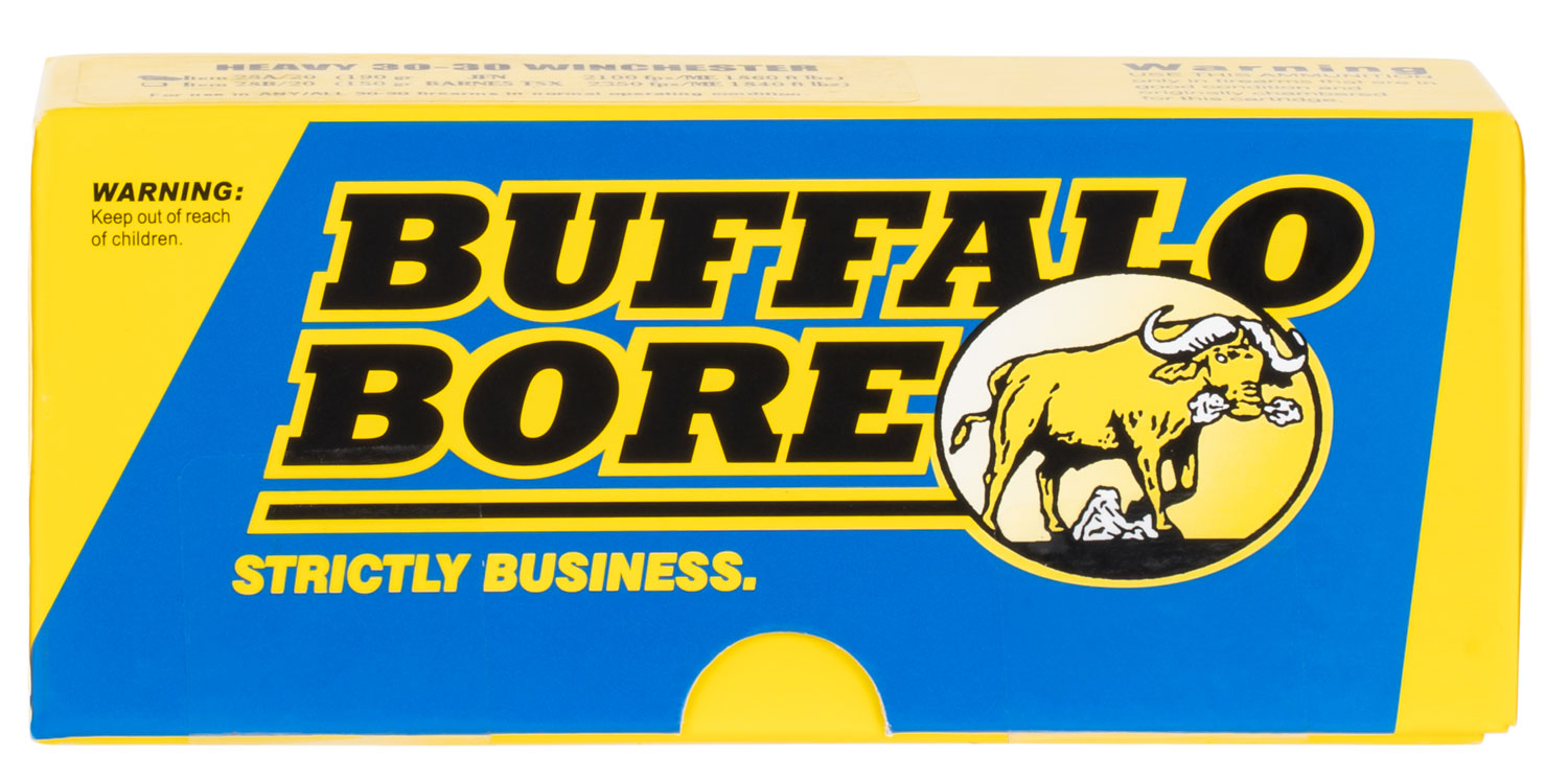 Buffalo Bore .35 Whelen Premium Supercharged 225 grain Spitzer Boat Tail ammunition
