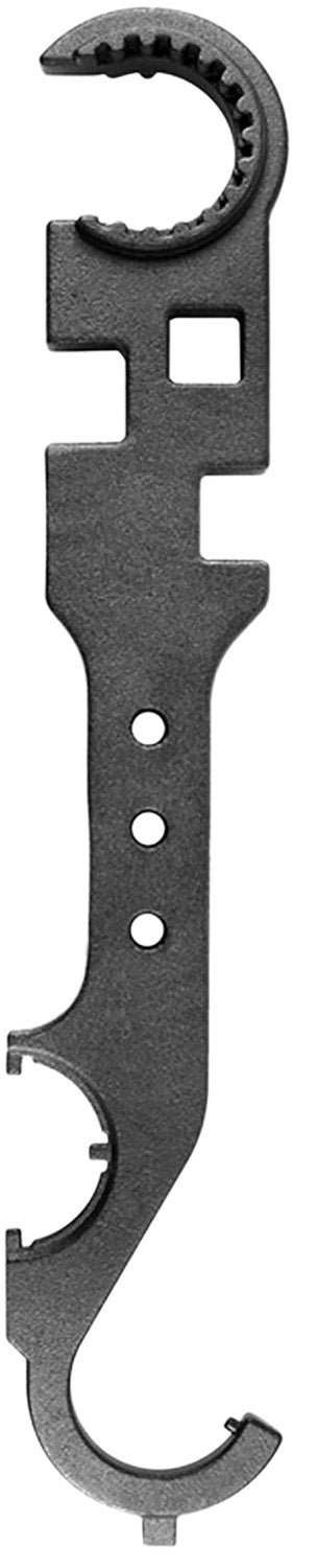 Aim Sports PJTW3 Combo Wrench for AR-Platform Barrel Nuts & Muzzle Devices, Black Steel