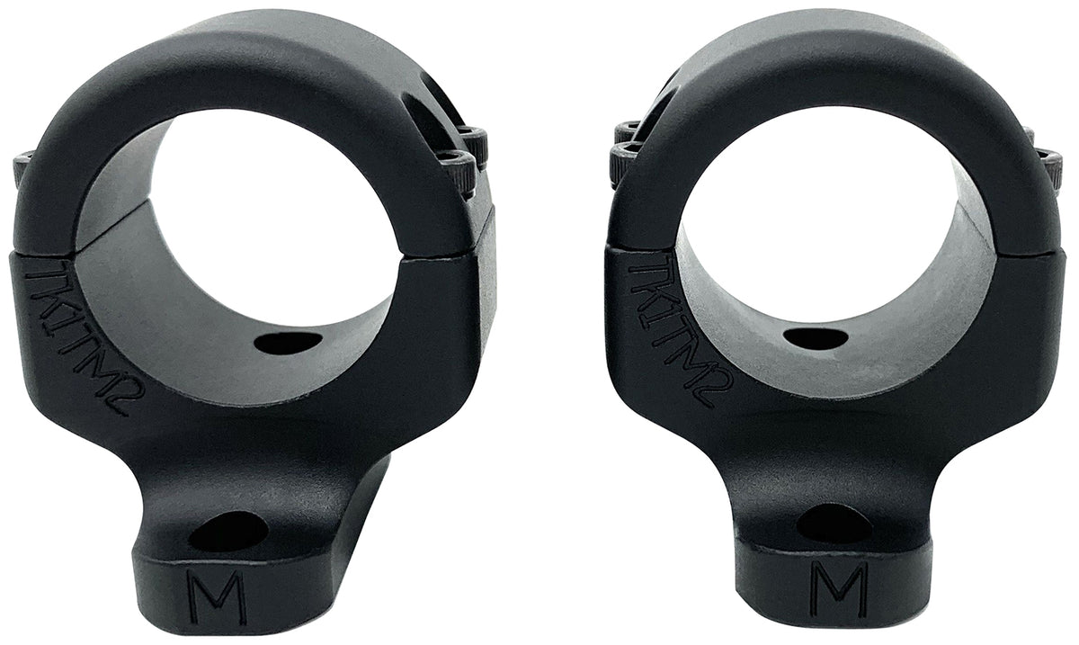 DNZ TK1TM2 Game Reaper 2 Tikka 1-Inch Rifle Scope Mount and Ring Combo Matte Black