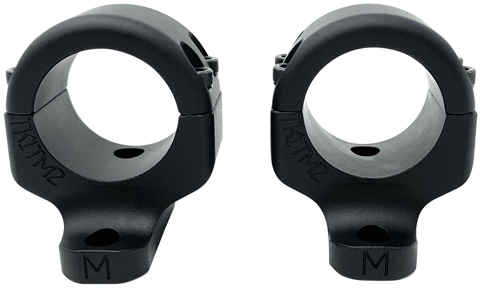 DNZ TK1TM2 Game Reaper 2 Tikka 1-Inch Rifle Scope Mount and Ring Combo Matte Black