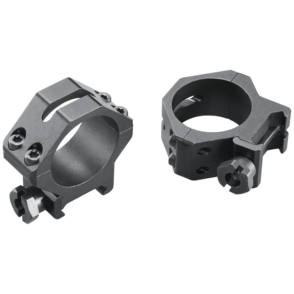 Weaver Four-Hole Skeleton Ring Set 48364 30mm Low Matte Black