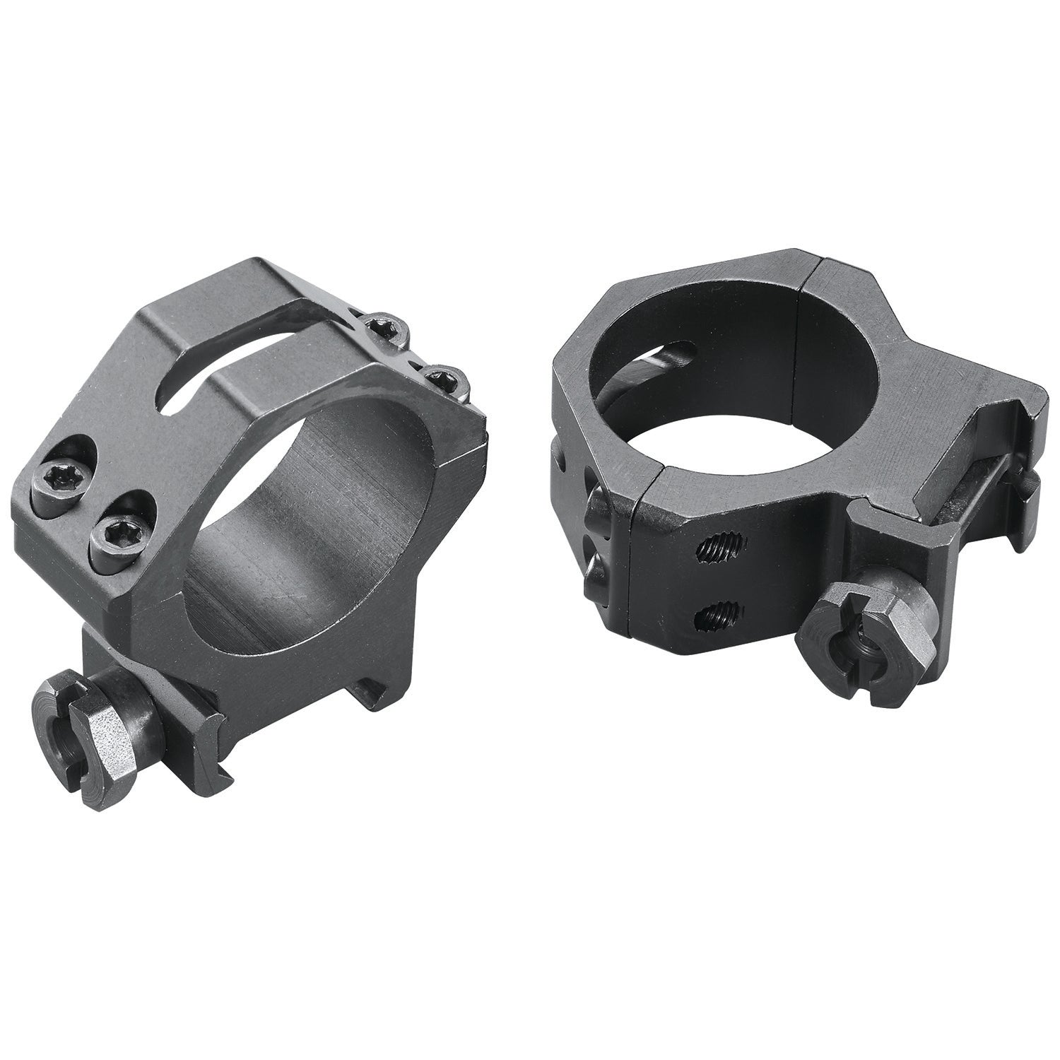 Weaver Four-Hole Skeleton Ring Set 48365 30mm Medium Matte Black