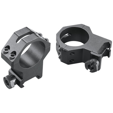 Weaver Mounts Four-Hole Skeleton Rings 30mm Extra High Matte Black 48367