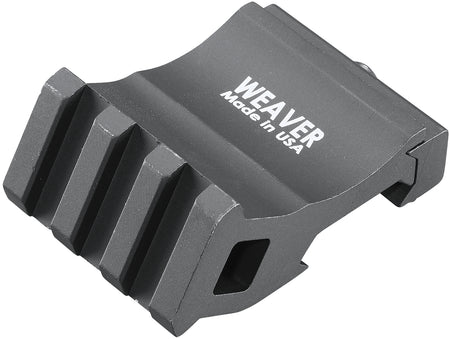 Weaver Mounts 99671 Black Anodized 0 MOA Offset Picatinny Rail Adapter