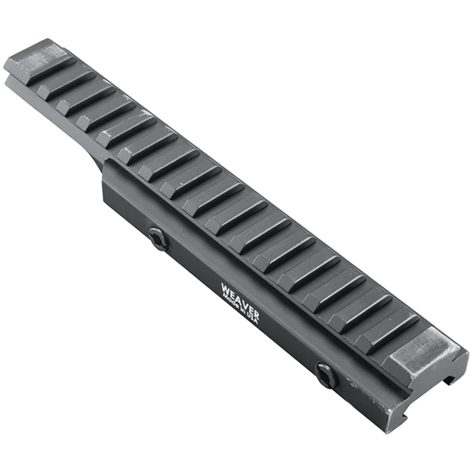 Weaver 99673 AR-15/M16 Flat Top Optic Riser Rail Black 0 MOA