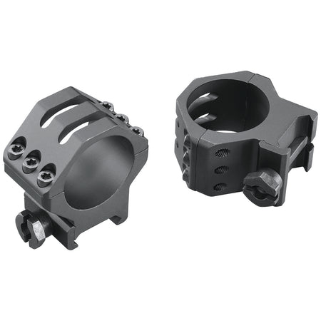 Weaver Six-Hole Picatinny Ring Set 99693 30mm Medium Matte Black