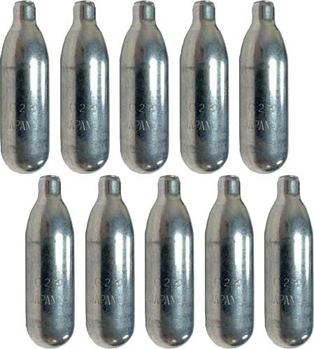 Byrna 12 Gram CO2 Cartridge Pack of 10 - Includes 1 Lubricated