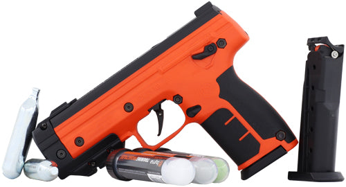 Byrna LE Universal Starter Kit Orange 2 Mags with Projectiles
