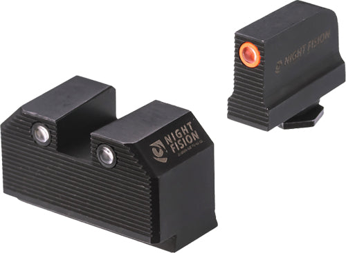 Night Fision Tritium Co-Witness Sights G17/19/45 RMR Cut Orange Dot