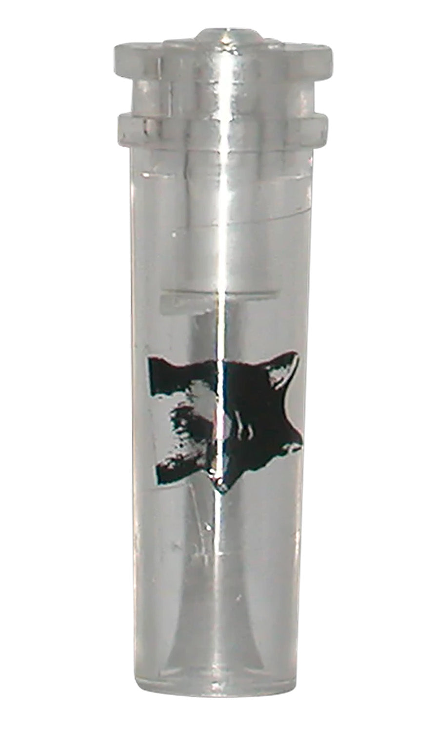 Haydel's MSP98 Open Predator Call - Mouth-Blown Mouse Squeaker, Clear Acrylic