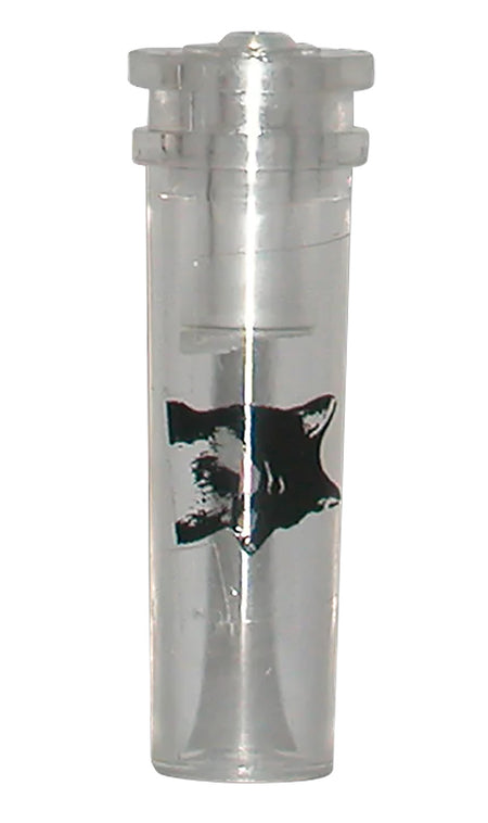 Haydel's MSP98 Open Predator Call - Mouth-Blown Mouse Squeaker, Clear Acrylic