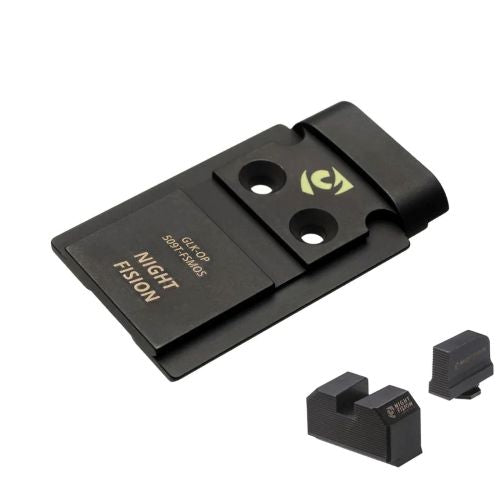 Night Fision Holosun 509T Optic Plate & Blank Sight Combo FN 509 Full Size MOS