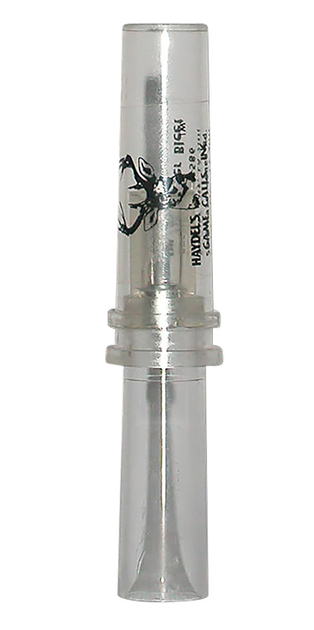 Haydel's DB85 Open Call - Adult Doe Bleat Deer Attractor, Clear Acrylic