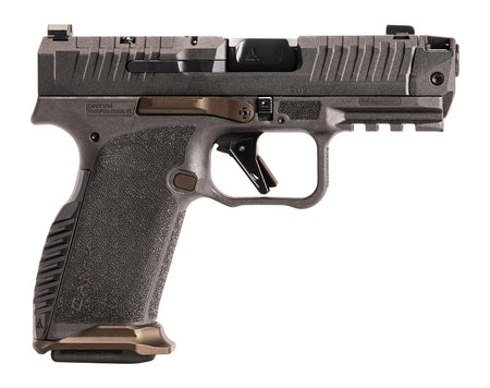 Canik HG8612GN Prime Radian Micro-Compact Frame 9mm Luger 10+1 3.80" Compensated Barrel, Optic Ready/Serrated Slide
