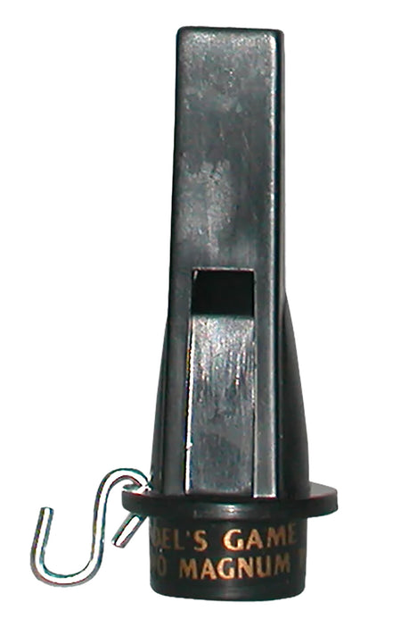 Haydel's MP90 Whistle Open Call - Multi-Species Duck Sounds, Super Loud, Black Plastic