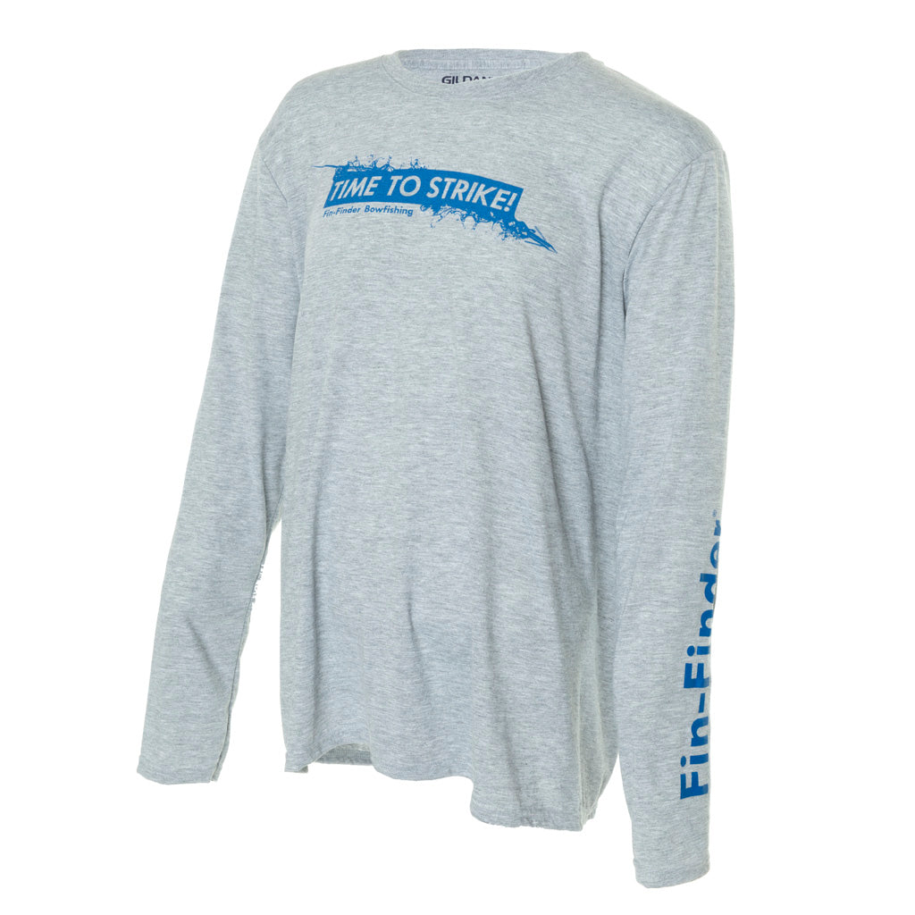 Fin-Finder Time to Strike Performance Long Sleeve Shirt Size X-Large