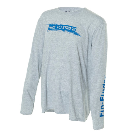 Fin-Finder Time to Strike Performance Long Sleeve Shirt Size X-Large