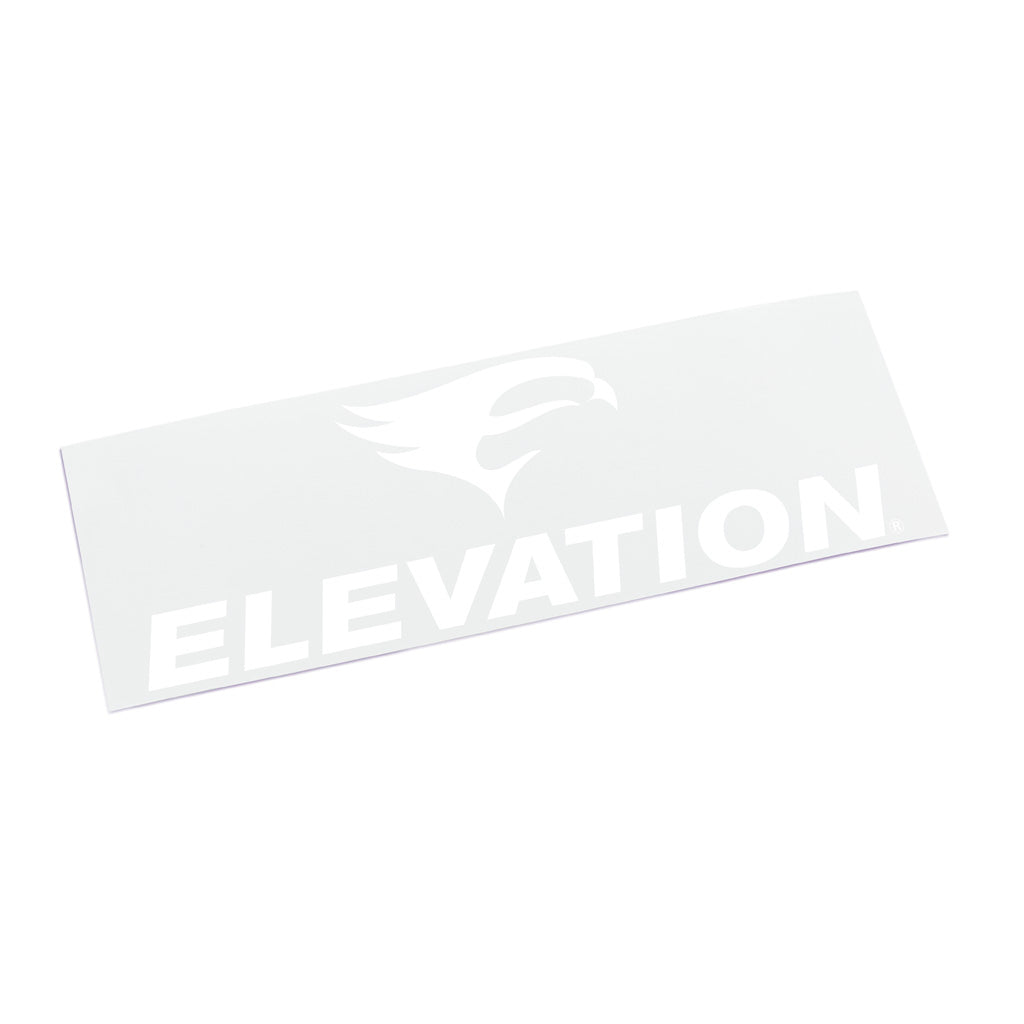 Elevation Brand 8in. Fade-Resistant White Vinyl Decal