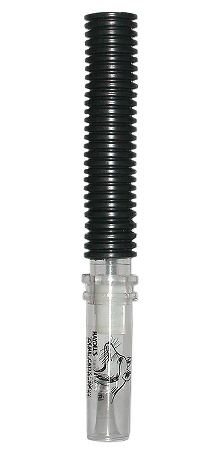 Haydel's Game Calls CH92 Coyote Howler - Dominant Dog Locator & Turkey Call, Clear/Black Plastic