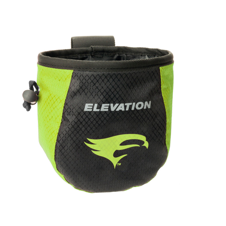 Elevation Pro Release Pouch Green Quick Draw Zippered Accessory Pocket Fits 2in Quiver Belt