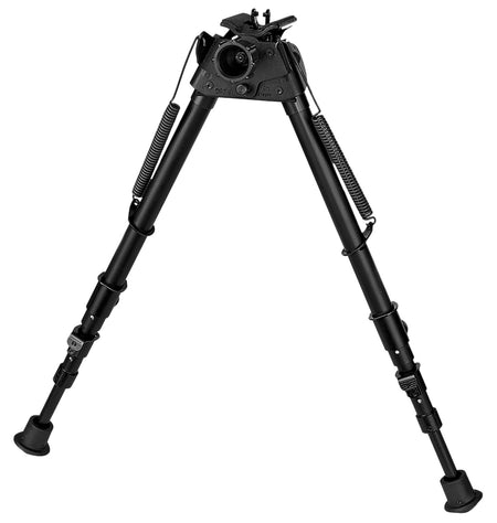 Harris 25C Series 25CS Swivel Bipod 13.5-27" Black Steel and Aluminum