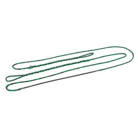 October Mountain 58 in. AMO Green/Black Flemish D97 Traditional Bowstring