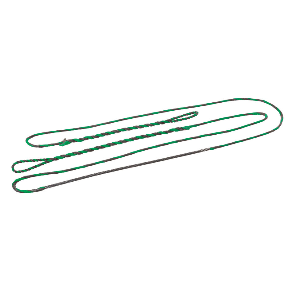 October Mountain 60 in. AMO Green/Black Flemish D97 Traditional Bowstring