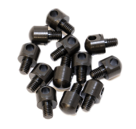 GrovTec GTHM59 Bulk Parts Pack .25" Machine Screw Swivel Studs & Nuts Steel