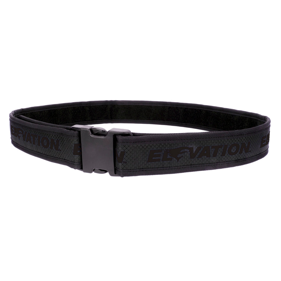 Elevation Pro Shooters Belt Black Adjustable 28-46 in. with Belt Clip