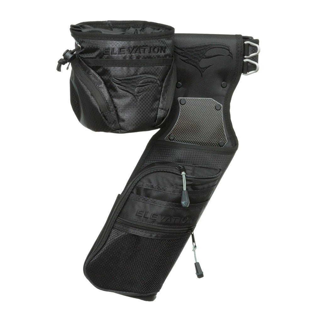 Elevation Nerve Field Quiver Black LH Archery Package
