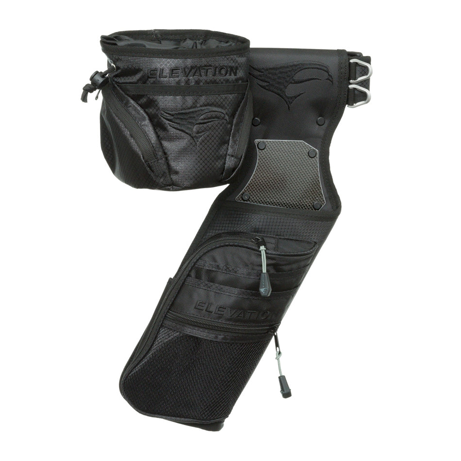 Elevation Nerve Field Quiver Black LH Archery Package
