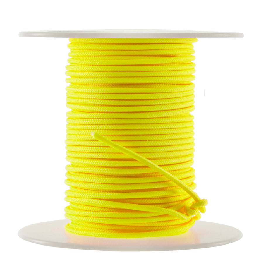 October Mountain Endure-XD Release Loop Rope 100 ft. Flo Yellow