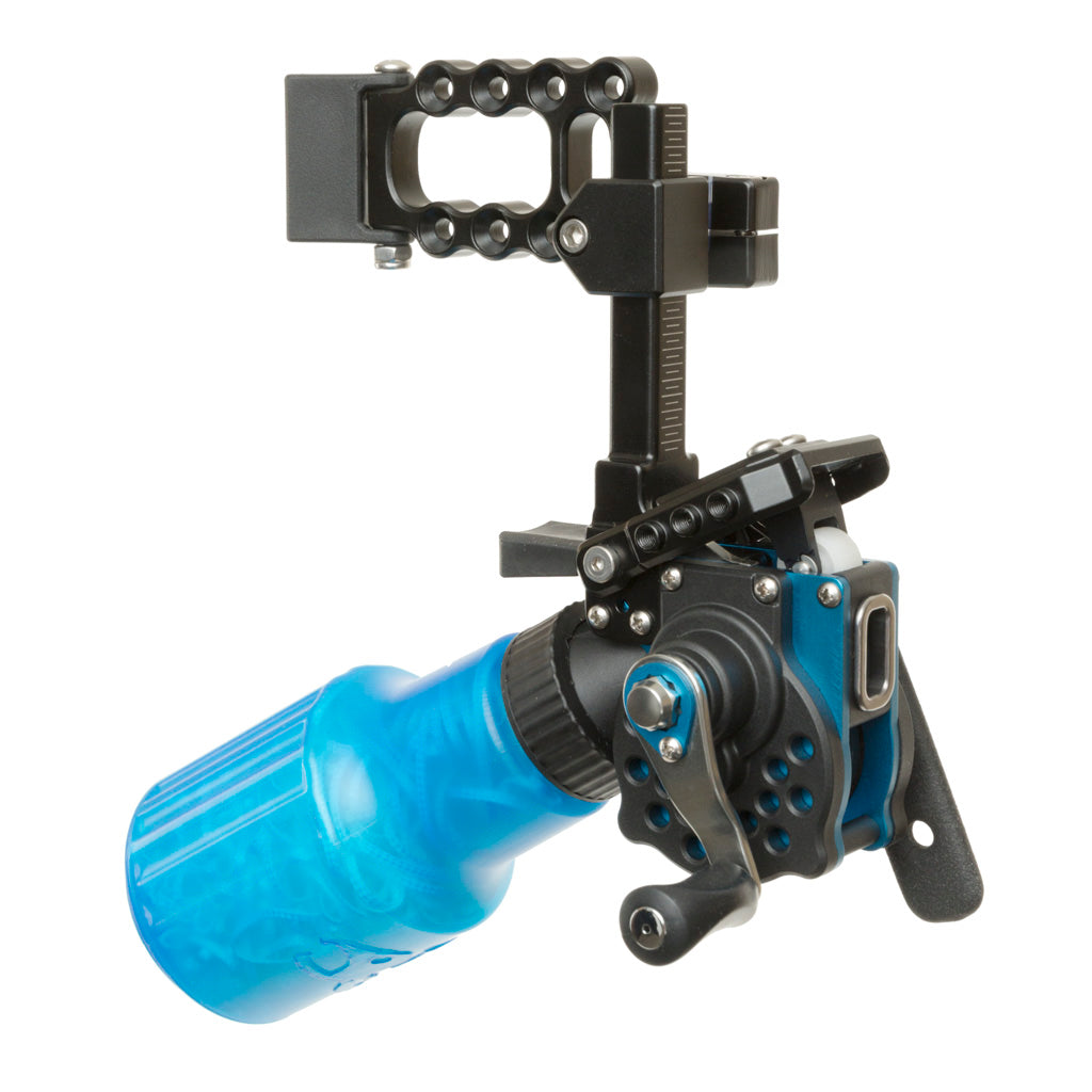 Fin Finder Winch Pro Bowfishing Reel with Built-In Arrow Quiver RH