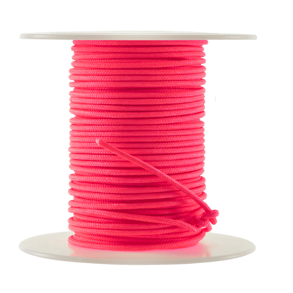 October Mountain Endure-XD Release Loop Rope 100 ft. Flo Pink