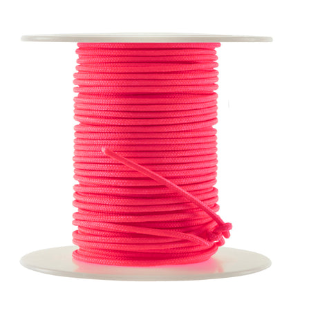 October Mountain Endure-XD Release Loop Rope 100 ft. Flo Pink