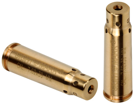 Sightmark SM39002 Brass Boresight Red Laser 7.62x39mm with Carrying Case and AG3 Batteries