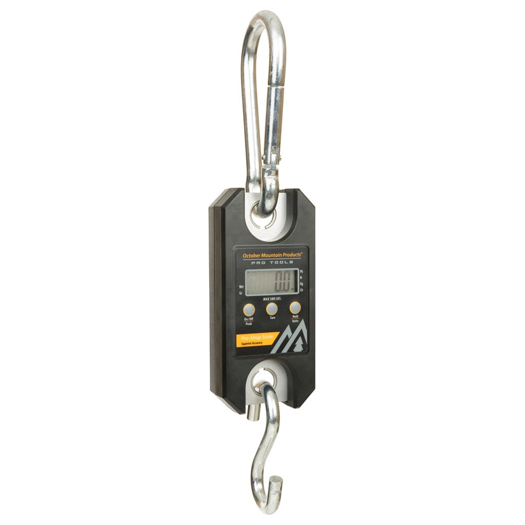 October Mountain 500 lb. Pro Shop Bow Scale and Big Game Scale