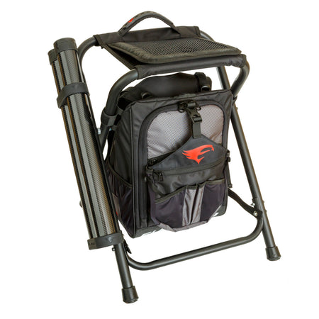 Elevation Nest Black Shooter Stool with Arrow Tubes