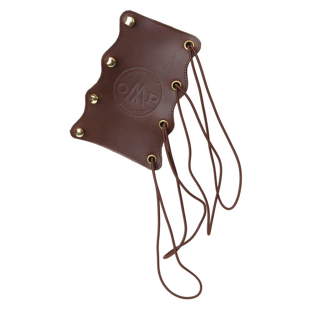 October Mountain Tradition Arm Guard with Shock Cord Lacing