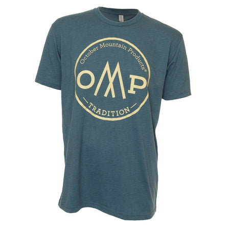 October Mountain Tradition Archery Tee Indigo Small