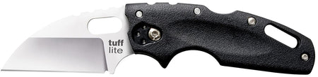 Cold Steel 20LT Tuff-Lite Folder 2.50" Sheepsfoot Plain Edge Japanese AUS-8A Blade, Black Griv-Ex Handle
