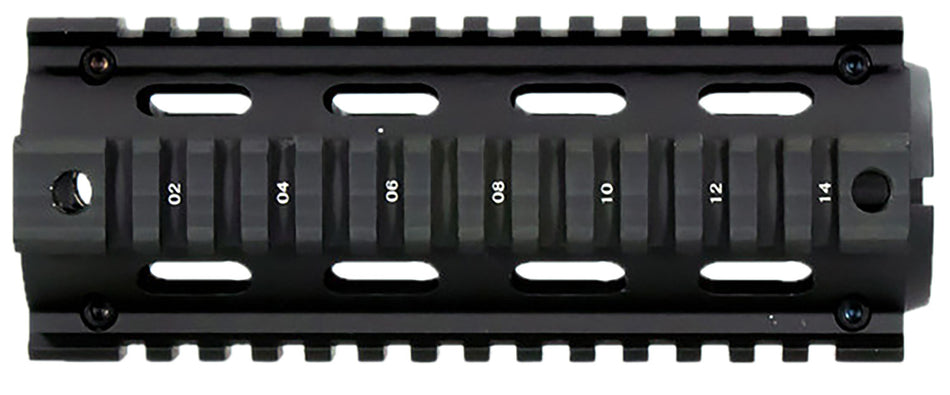 Aim Sports MT021 AR-15 M4 6" Carbine Length Drop-In Quad Rail Handguard Black